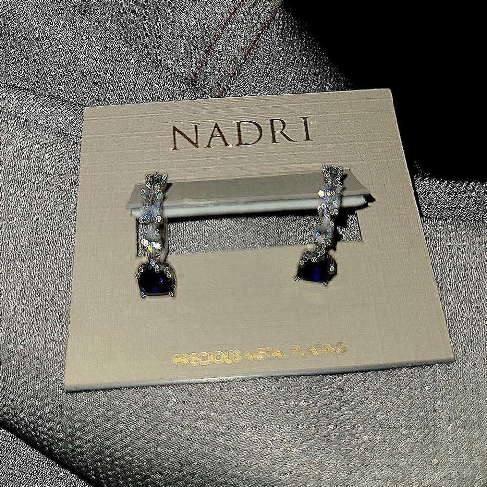 Silver earrings